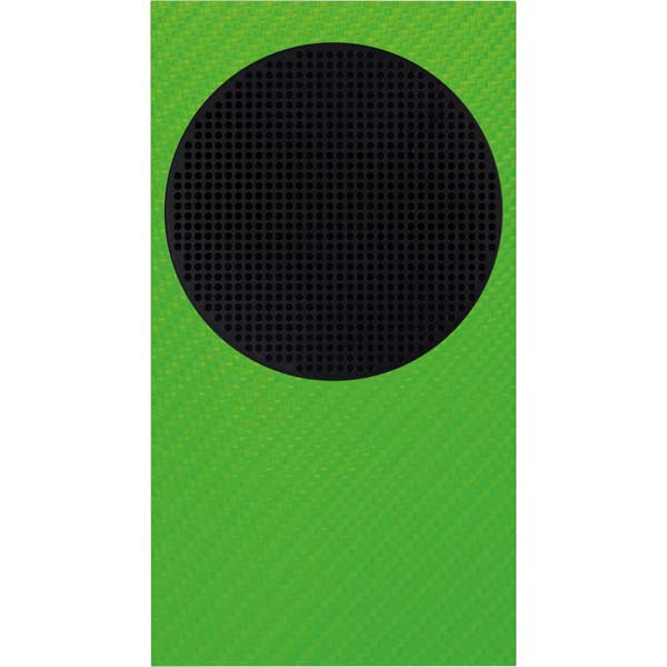 Green Carbon Fiber Specialty Texture Material Xbox Series S Skins