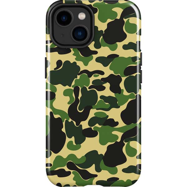Green Street Camo iPhone Cases
