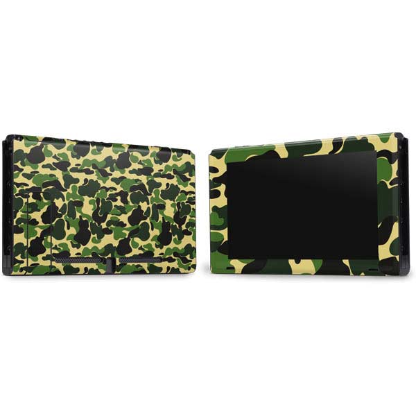 Green Street Camo Nintendo Skins