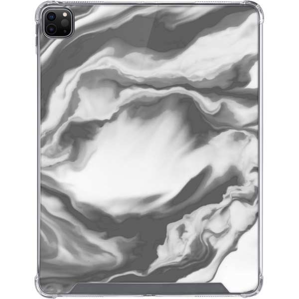 Grey Marble Ink iPad Cases