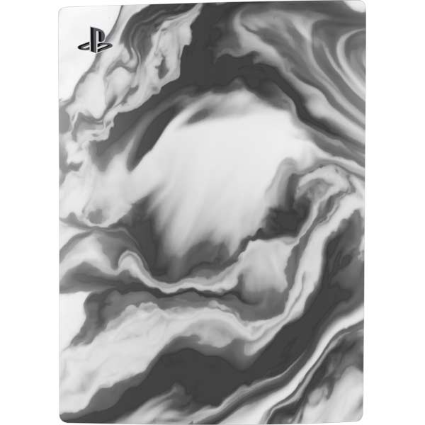 Grey Marble Ink PlayStation PS5 Skins