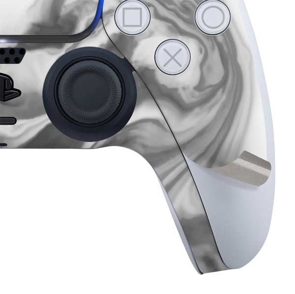 Grey Marble Ink PlayStation PS5 Skins