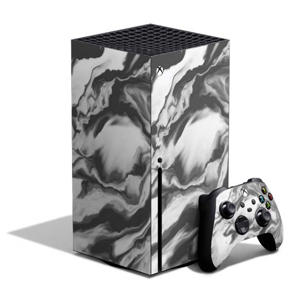 Grey Marble Ink Xbox Series X Skins