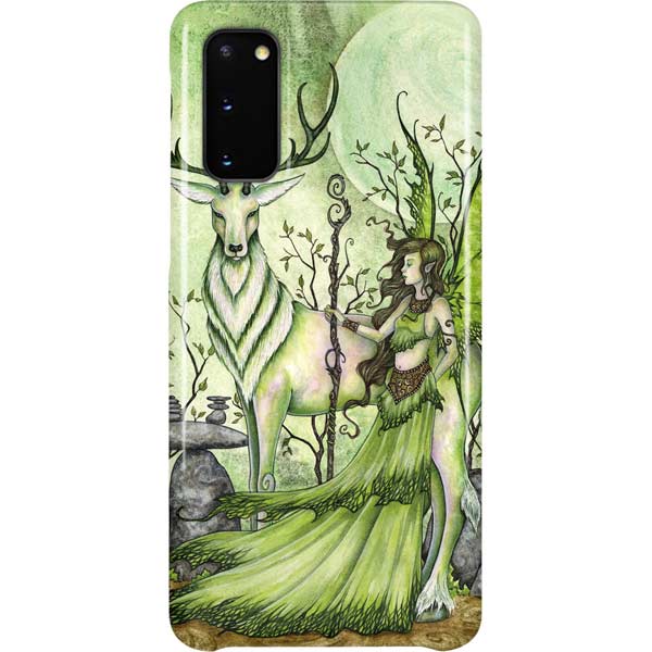 Guardian Fairy and Stag by Amy Brown Galaxy Cases