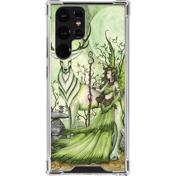 Guardian Fairy and Stag by Amy Brown Galaxy Cases