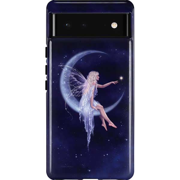 Half Moon Fairy by Rachel Anderson Pixel Cases