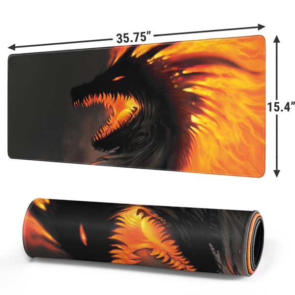 LA Williams Belial Dragon by LA Williams Mousepad