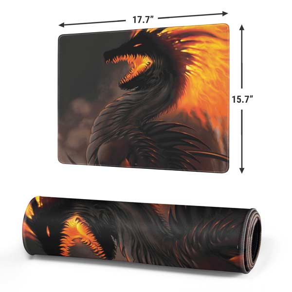 LA Williams Belial Dragon by LA Williams Mousepad