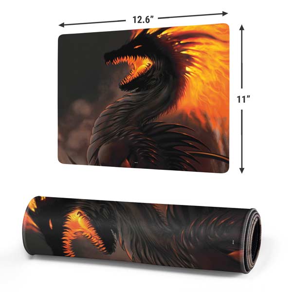 LA Williams Belial Dragon by LA Williams Mousepad