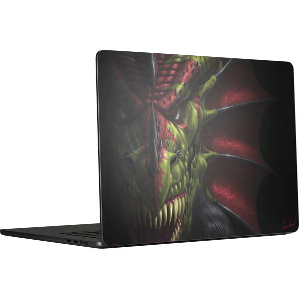 Lair of Shadows Dragon by Tom Wood MacBook Skins