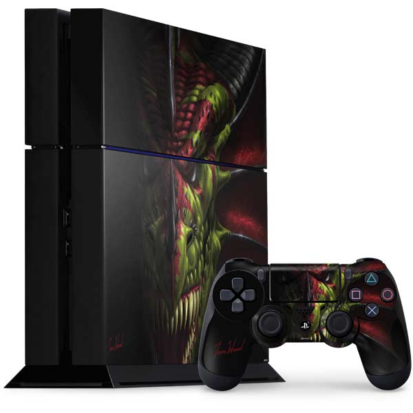 Lair of Shadows Dragon by Tom Wood PlayStation PS4 Skins