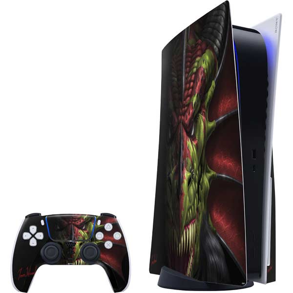 Lair of Shadows Dragon by Tom Wood PlayStation PS5 Skins