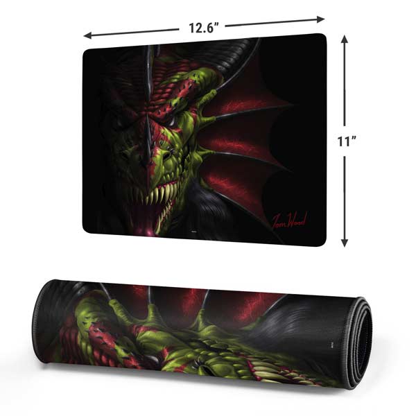 Lair of Shadows Dragon by Tom Wood Mousepad