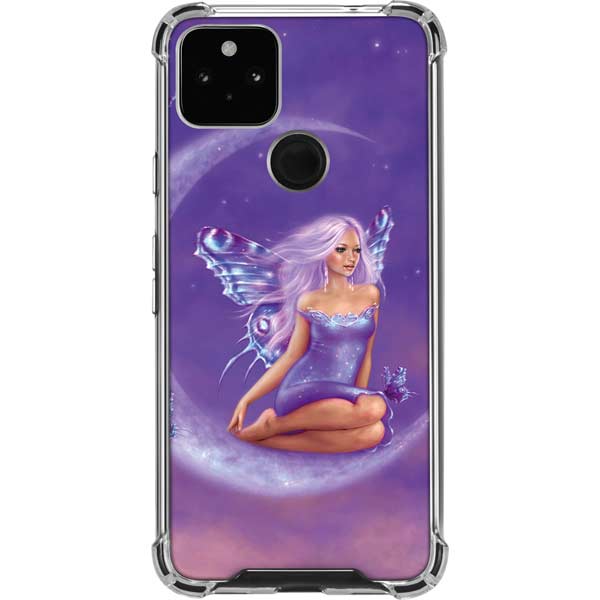 Lavender Moon Fairy by Rachel Anderson Pixel Cases