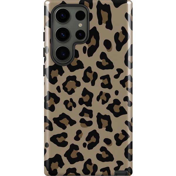 Leopard Print Galaxy Cases