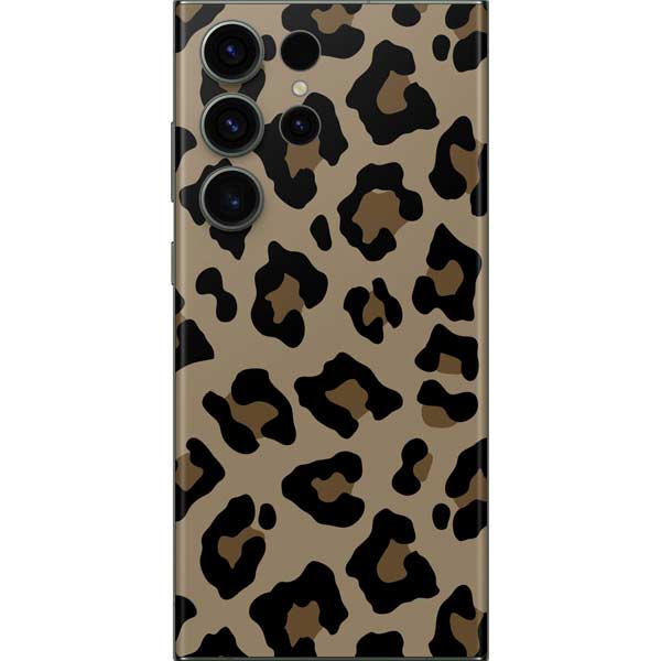 Leopard Print Galaxy Skins