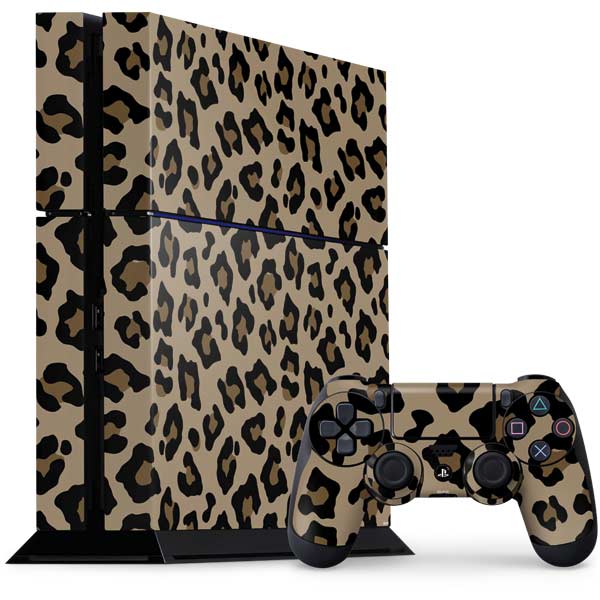 Leopard Print PlayStation PS4 Skins