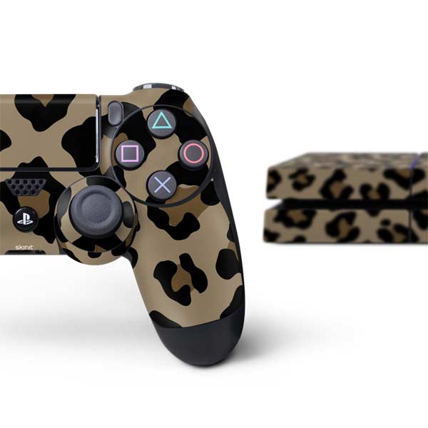 Leopard Print PlayStation PS4 Skins