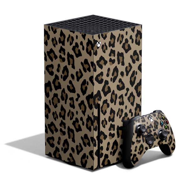 Leopard Print Xbox Series X Skins