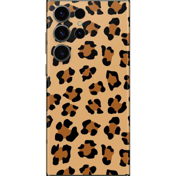 Leopard Spots Print Galaxy Skins