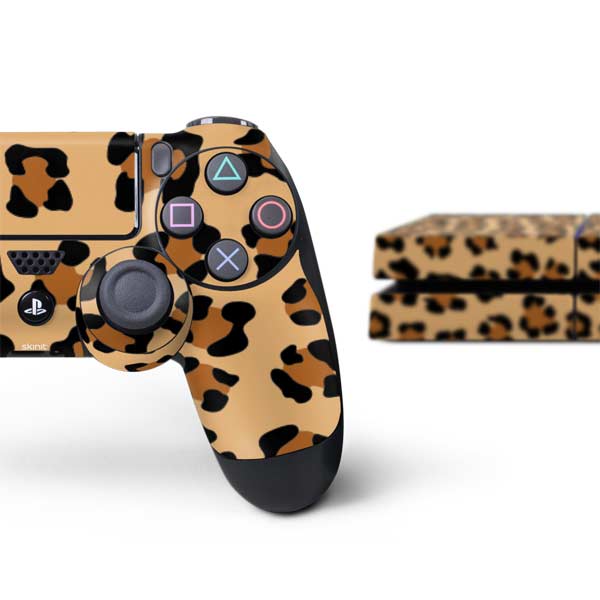 Leopard Spots Print PlayStation PS4 Skins