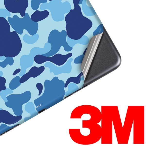 Light Blue Street Camo iPad Skins