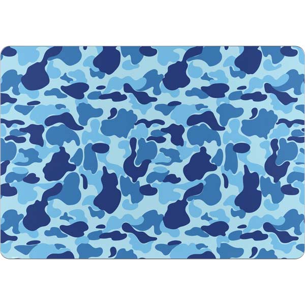 Light Blue Street Camo MacBook Skins