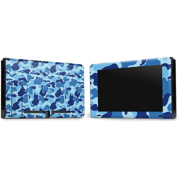 Light Blue Street Camo Nintendo Skins