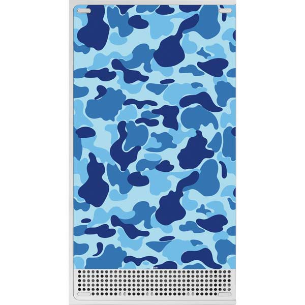 Light Blue Street Camo Xbox Series S Skins