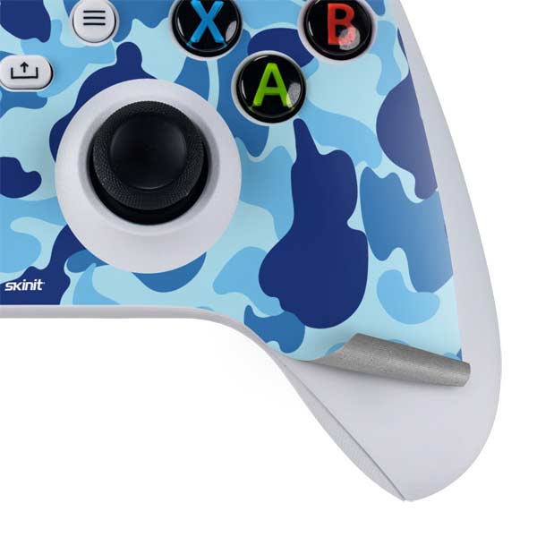 Light Blue Street Camo Xbox Series S Skins