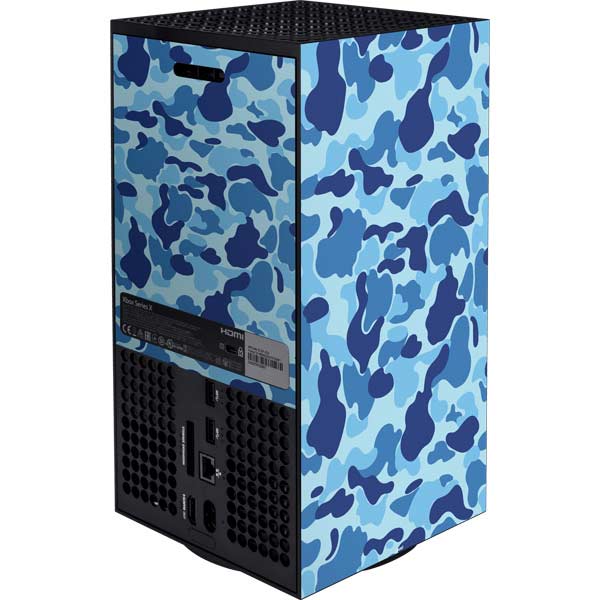 Light Blue Street Camo Xbox Series X Skins