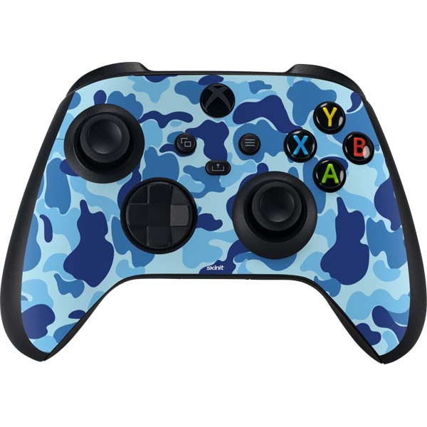 Light Blue Street Camo Xbox Series X Skins