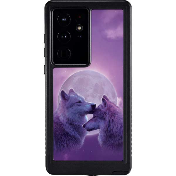 Loving Wolves by Vincent Hie Galaxy Cases