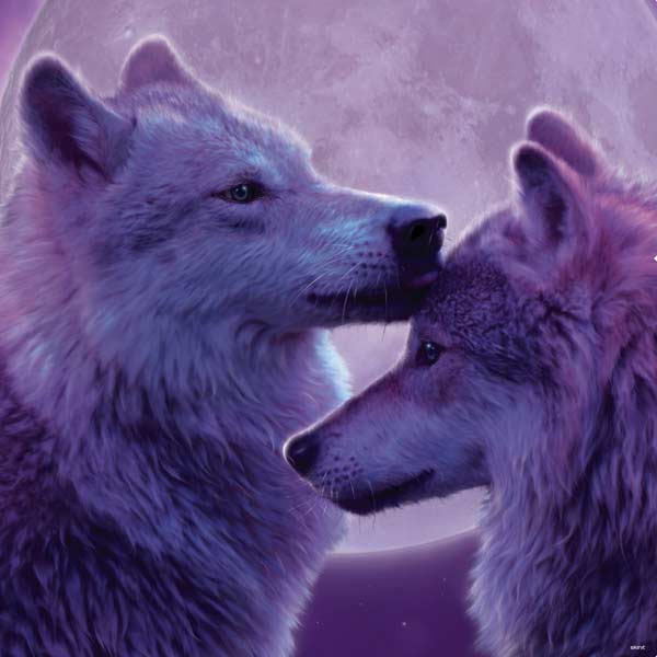 Loving Wolves by Vincent Hie PlayStation PS4 Skins