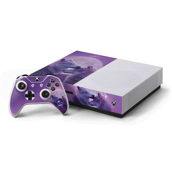 Loving Wolves Microsoft Xbox Skin by Vincent Hie