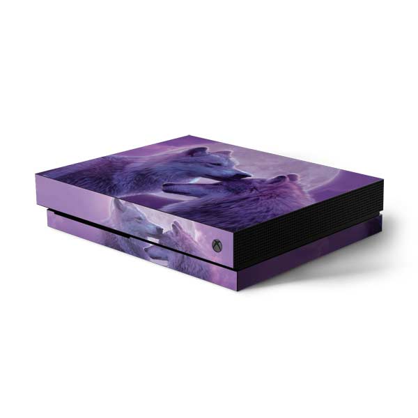 Loving Wolves Microsoft Xbox Skin by Vincent Hie