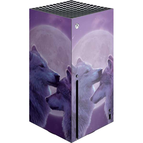 Loving Wolves Microsoft Xbox Skin by Vincent Hie