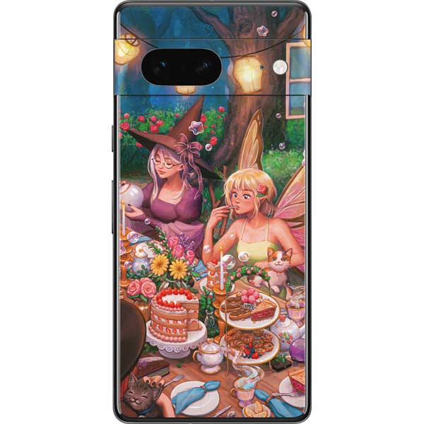 Magical Witch and Fairy Cottagecore Teaparty by Ivy Dolamore Pixel Skins