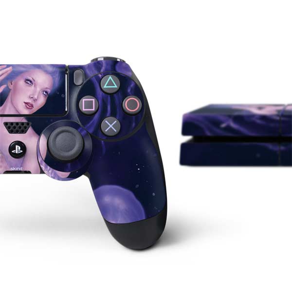 Mermaid and Jellyfish by Rachel Anderson PlayStation PS4 Skins