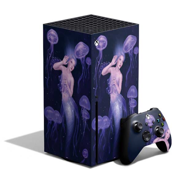 Mermaid and Jellyfish by Rachel Anderson Xbox Series X Skins