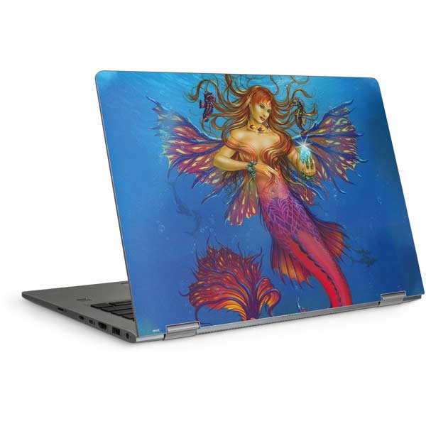 Mermaid Water Fairy by Ed Beard Jr Laptop Skins