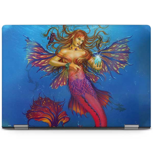 Mermaid Water Fairy by Ed Beard Jr Laptop Skins