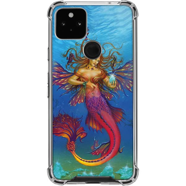 Mermaid Water Fairy by Ed Beard Jr Pixel Cases