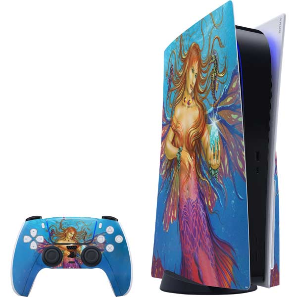 Mermaid Water Fairy by Ed Beard Jr PlayStation PS5 Skins