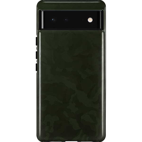 Military Green Shadow Camo Pixel Cases