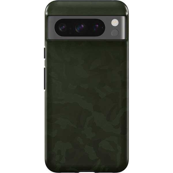 Military Green Shadow Camo Pixel Cases