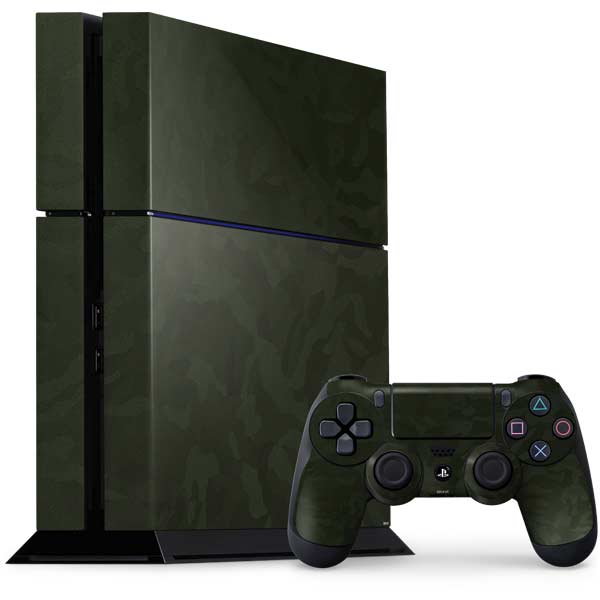 Military Green Shadow Camo PlayStation PS4 Skins