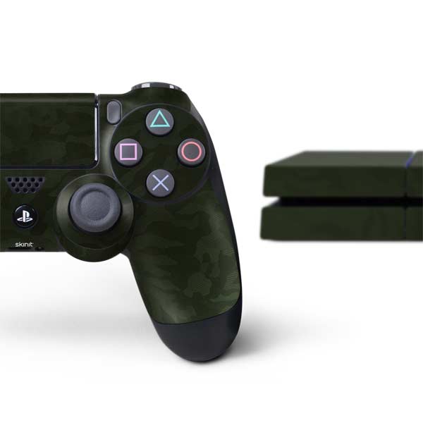 Military Green Shadow Camo PlayStation PS4 Skins