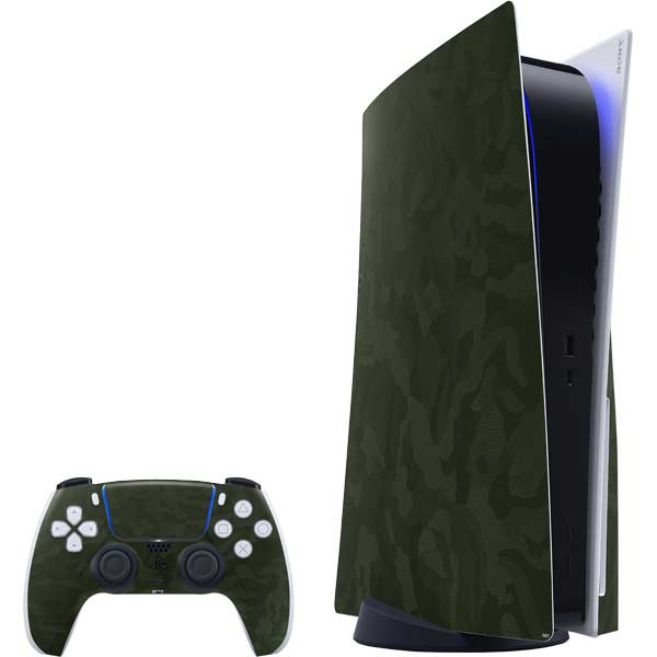 Military Green Shadow Camo PlayStation PS5 Skins