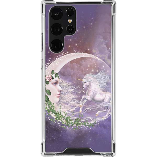 Moon Unicorn by Laurie Prindle Galaxy Cases